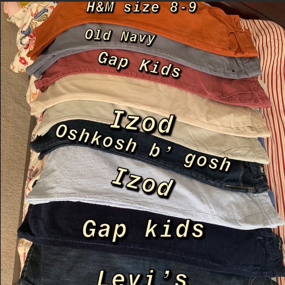 Lot of Boys pants size 8